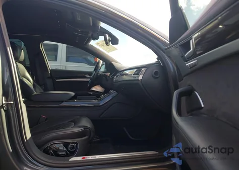 2014 Audi S8 4.0T z USA, uszkodzony, nr VIN WAUD2AFD9EN004471